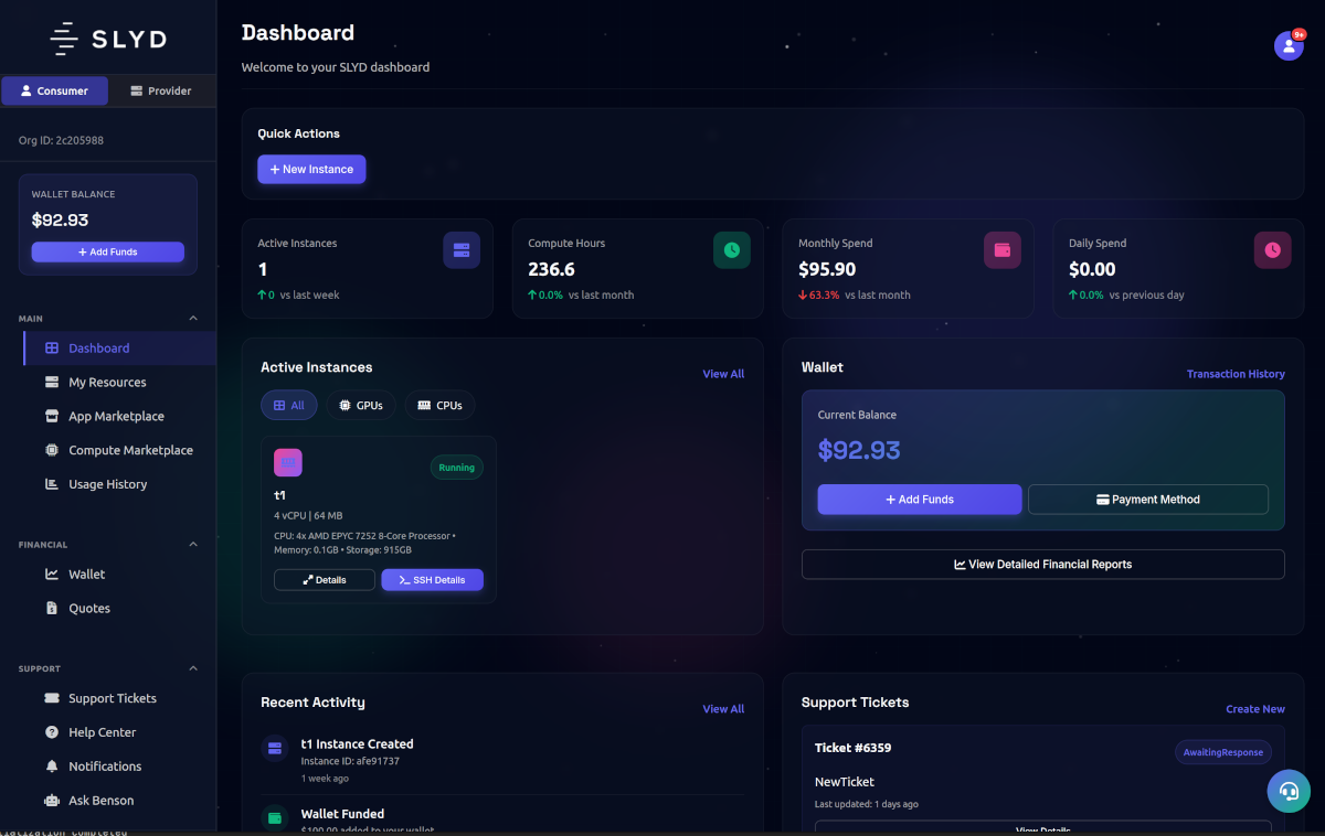 Compute Marketplace